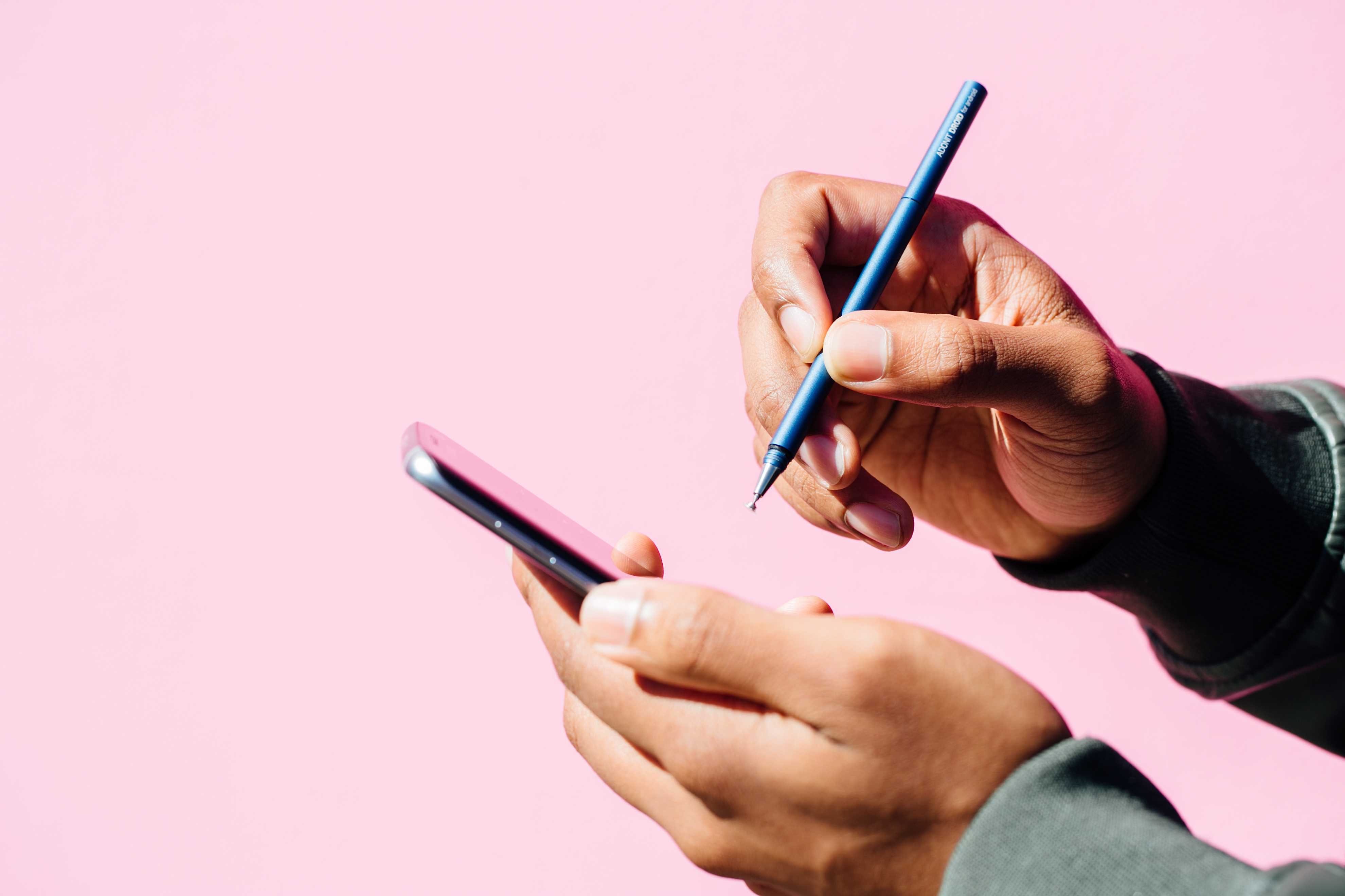 Der Adonit Droid - Stylus - Pen - für Android Smartphones und Tablet Computer bietet natürliches Schreiben wie mit einem herkömmlichen Stift 12