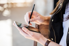 Der Adonit Droid - Stylus - Pen - für Android Smartphones und Tablet Computer bietet natürliches Schreiben wie mit einem herkömmlichen Stift 18