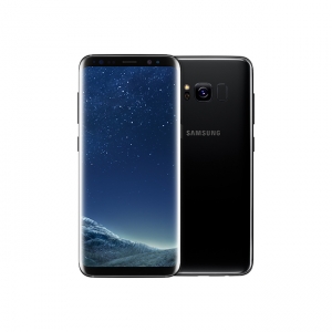 Das neue Samsung Galaxy S8 in Mitternachts-Schwarz