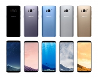 Die Farbpalette des Samsung Galaxy S8 und Galaxy S8+