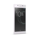 Das Sony Xperia L1 Smartphone in weiß