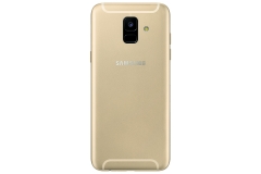 Samsung Galaxy A6 in Gold Rückseite