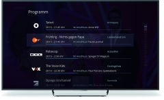 waipu.tv Benutzeroberfläche