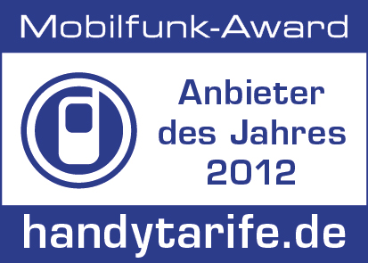 congstar - MfA 2012 Anbieter