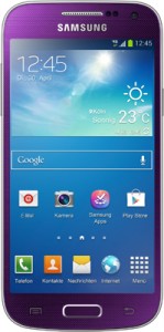 Samsung GALAXY S4 mini purple - Quelle: 1und1.de