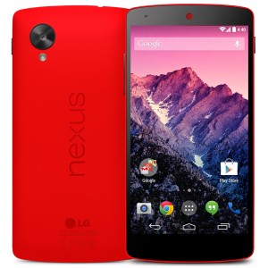 Smartphone LG Google Nexus 5 red