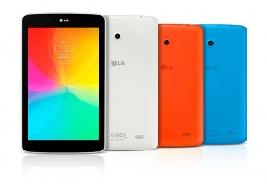 LG G Pad Serie Farbvarianten