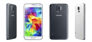 Samsung Galaxy S5 white black