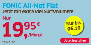 Fonic All-Net-Flat mit 2 GB Surfvolumen