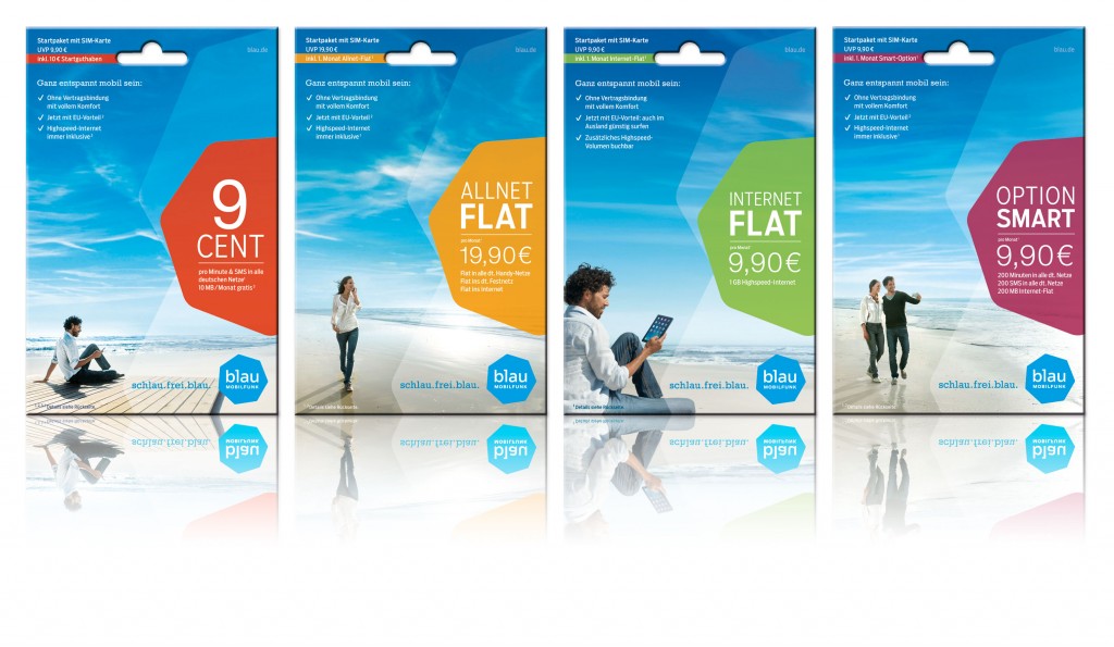 blau.de Startpakete