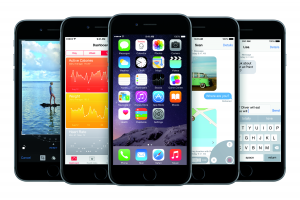 iPhone 6 Spacegrau mit iOS 8