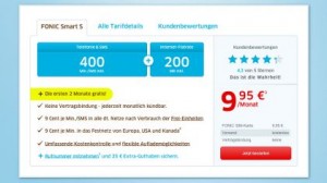Sternewertung Fonic Smart S
