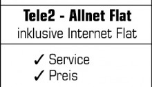 connect zeichnet Tele2 Allnet Flat inklusive Internet Flat aus