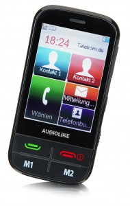 Audioline MT 1000 Touchscreen Mobiltelefon