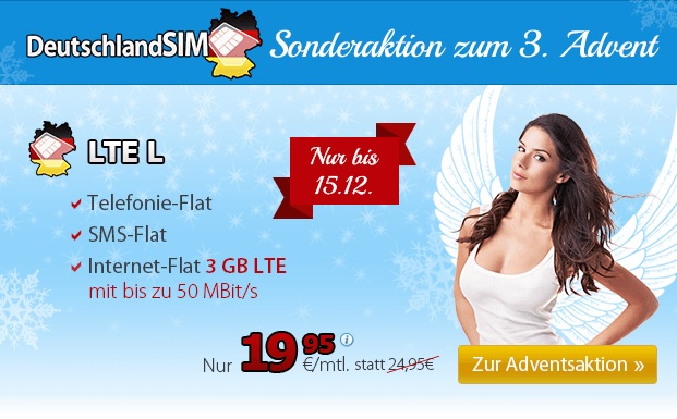 DeutschlandSIM Adventkalender zum dritten Advent