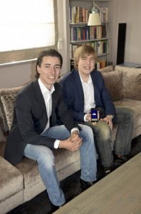 Christopher Obereder und Florian Thiel