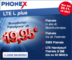 Phonex LTE L plus Wochenendaktion