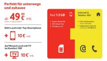 Vodafone und Kabel Deutschland bringen Mobilfunk, Festnetz und TV zusammen