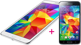 Telekom Aktion zum dritten Advent mit dem Bundle Samsung Galaxy Tab 4 8.0 LTE + und dem Samsung Galaxy S5 LTE+