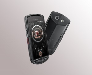Kyocera Torque KC-S701 Ansicht von vorn und von hinten