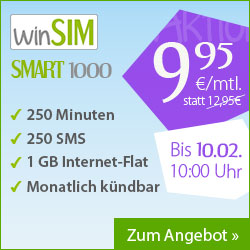 winSIM Aktionstarif Smart 1000