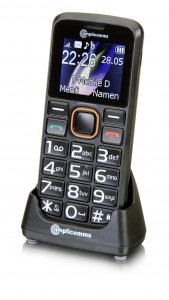 Das neue Großtastenhandy PowerTel M6300 von amplicomms mit Quadband