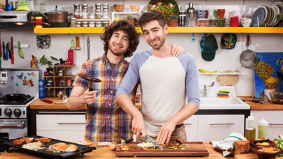 MTV startet Kochrevolution – 'Brothers Green: Eats!' kombiniert unkonventionelle Rezepte mit der richtigen Portion Musik