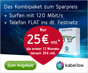 Neue 2play Produktpalette bei KabelBW