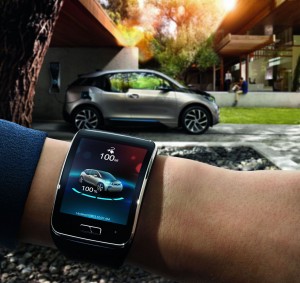 Samsung Gear S mit Connected Car