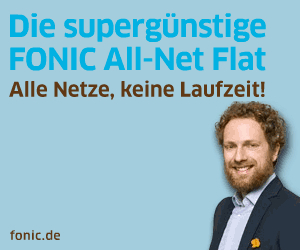 Die günstige Fonic All-Net Flat - Alle Netze - Keine Laufzeit