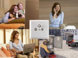 Kabel Deutschland bietet TV, Internet und Telefon aus einer Hand