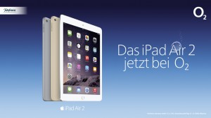 Das Apple iPad Air 2 bei O2
