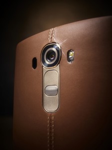 LG-G4 mit Leder-Rückseite