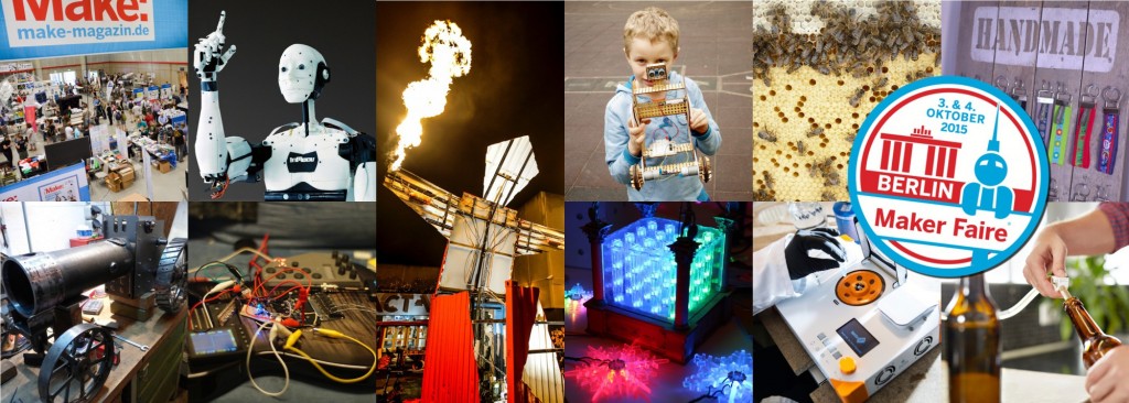 Spannende Erfindungen im Postbahnhof - Die Maker Faire Berlin