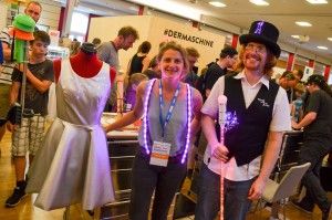 Wearables auf der Maker Faire in Hannover 2015