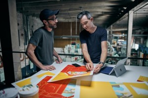 Das Microsoft Surface Pro 4 High-End Tablet-PC mit Windows 10