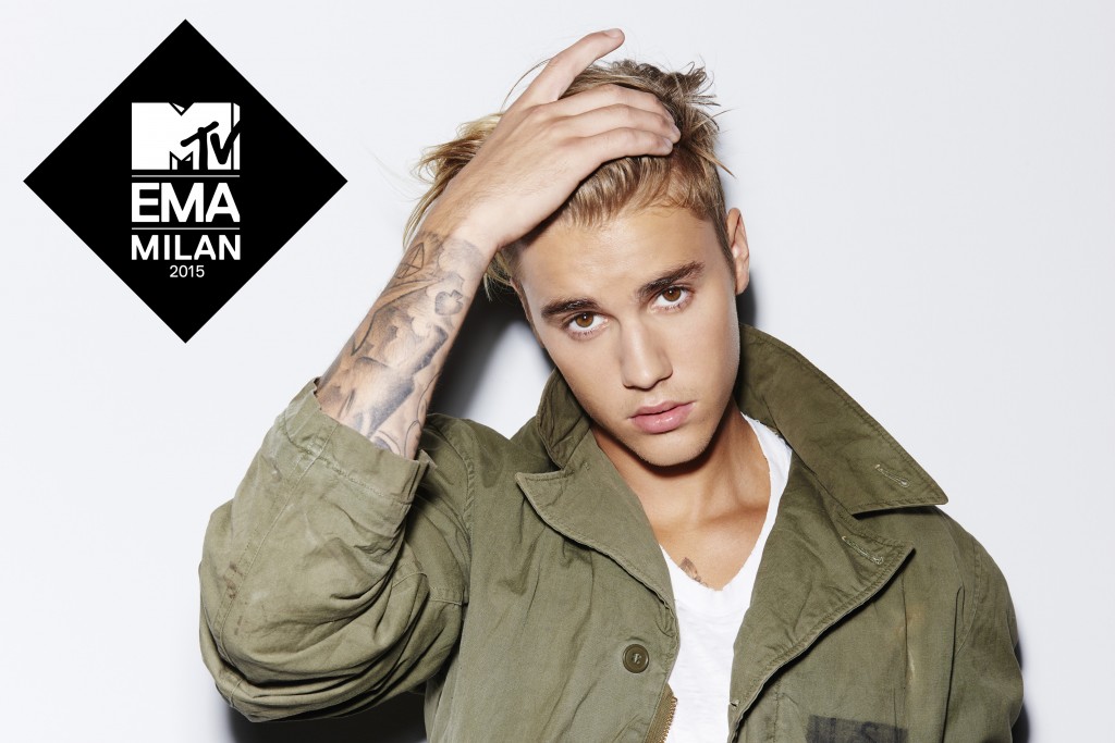Justin Bieber wird auf der Bühne der MTV EMA 2015 performen