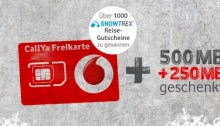 Vodafone CallYa Winter-Spezial mit 250MB Datenvolumen gratis