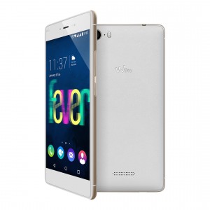 Wiko FEVER 4G Weiß-Champagner
