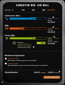 congstar Postpaid Handytarif - congstar wie ich will - der neue Wunschmix-Handytarif