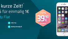 simfinity Angebote zum Jahresanfang – Allnetflat Handytarif mit Samsung Galaxy S6 (edge) oder dem iPhone 6(s) für nur 1 Euro Zuzahlung
