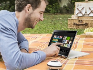 Das Toshiba Satellite Radius 11 Convertable-Notebook mit Windows 10