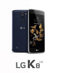 Das LG K8 Smartphone mit Android 6.0 Marshmallow