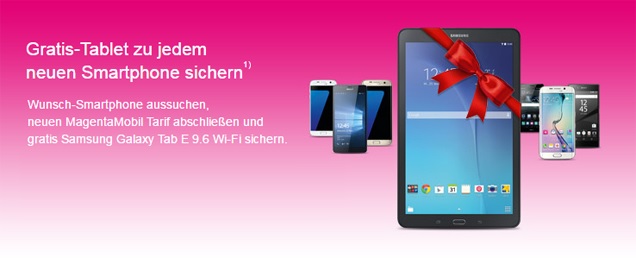 Telekom Oster-Aktion – Gratis Samsung Tablet für MagentaMobil Neukunden