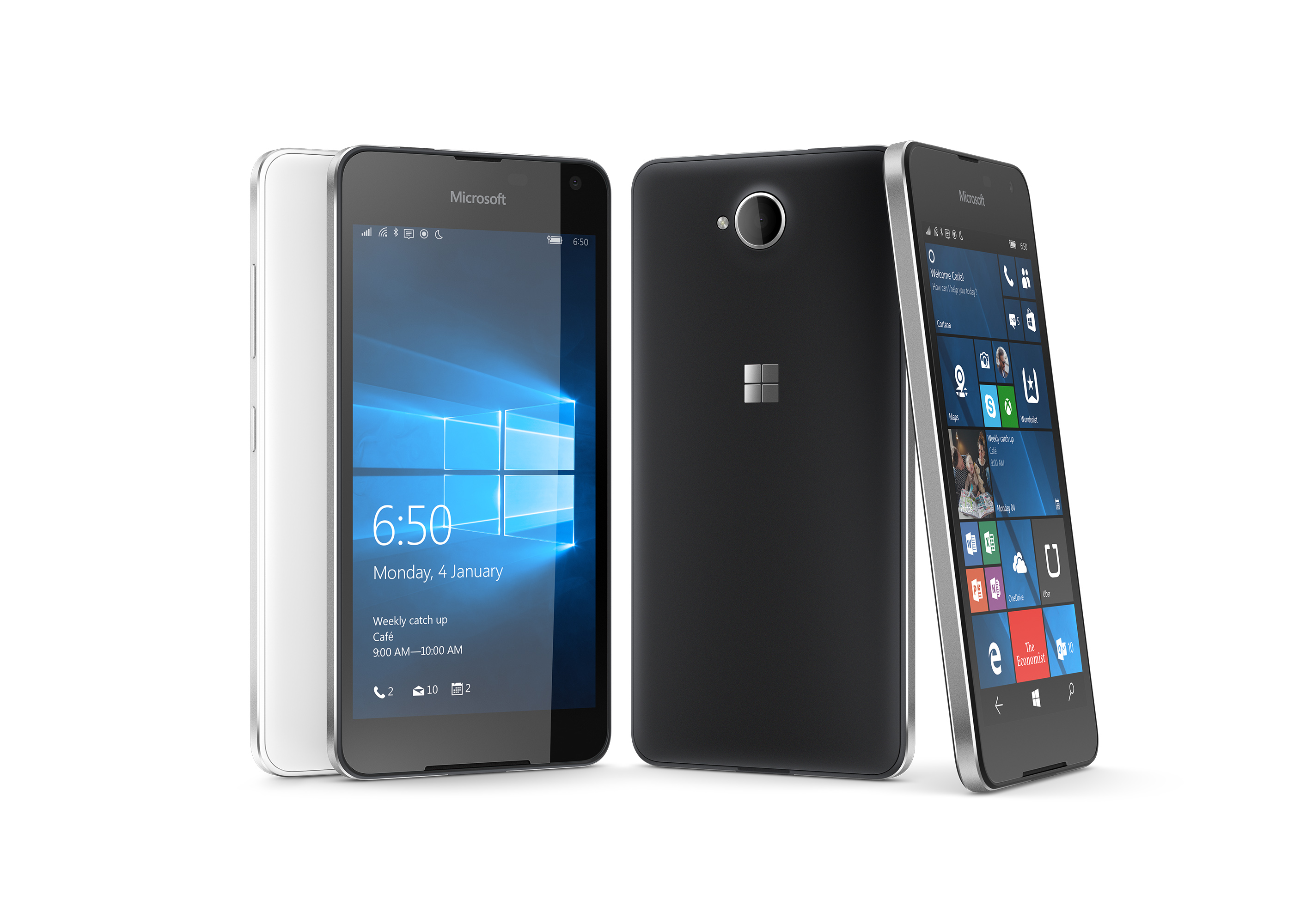 Windows 10 Handy Microsoft Lumia 650 bei 1&1 erhältlich