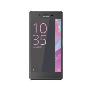 Das Sony Xperia X in Graphit-Schwarz