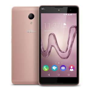 Das Wiko ROBBY in Rosé-Gold