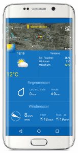 WeatherPro App für Android und iOS