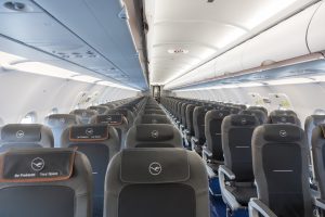 Lufthansa mit Internet auf Kurz- und Mittelstreckenflügen in den Airbus A320-Serie Flugzeugen