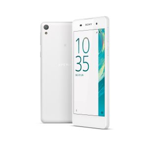 Das neue Android Einsteiger Handy Sony Xperia E5 in Weiß